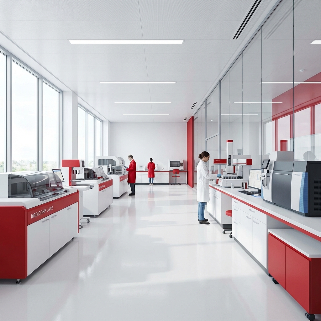 State-of-the-art diagnostic equipment at Atulaya Healthcare Lab Mohali